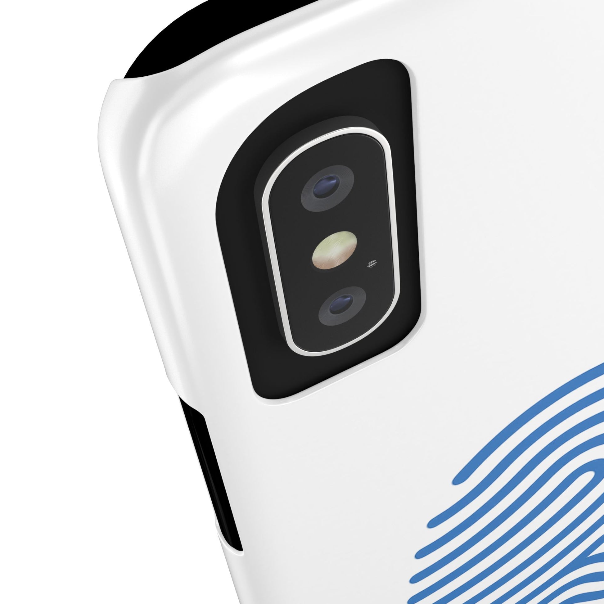 Droplet Vault Fingerprint Phone Grip – DNA-Inspired Expandable Stand