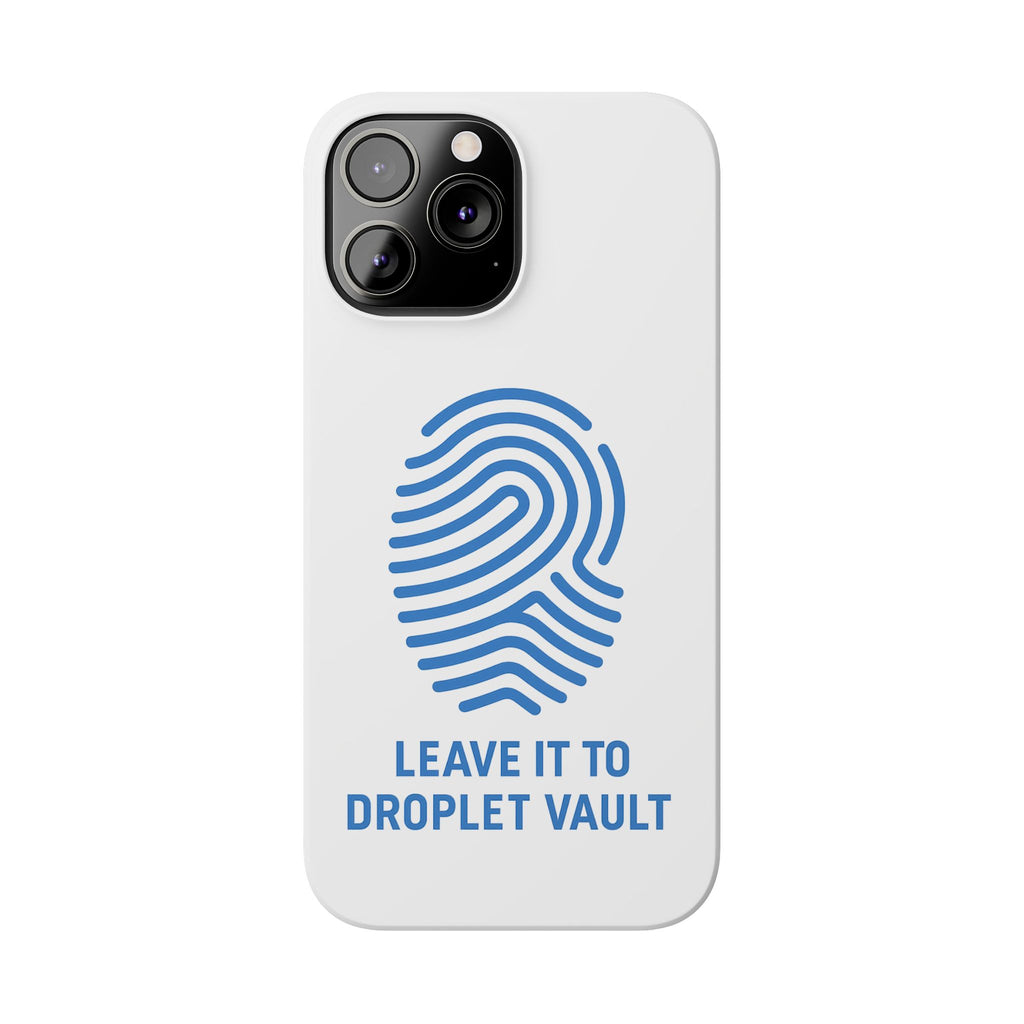 Droplet Vault Fingerprint Phone Grip – DNA-Inspired Expandable Stand