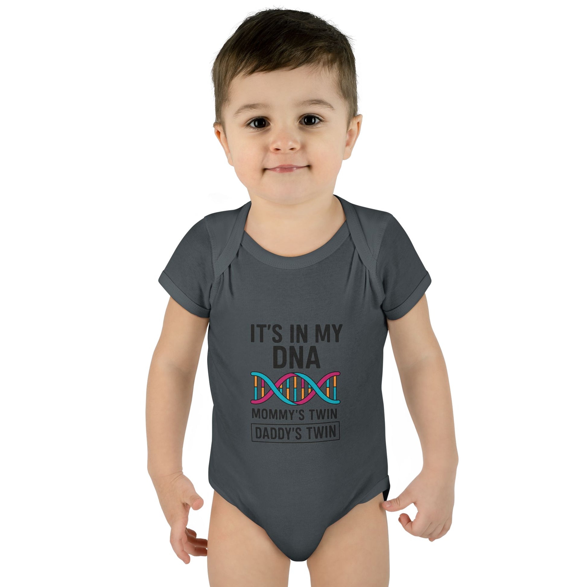 It’s in My DNA – Gender Reveal Baby Onesie (Unisex Bodysuit)