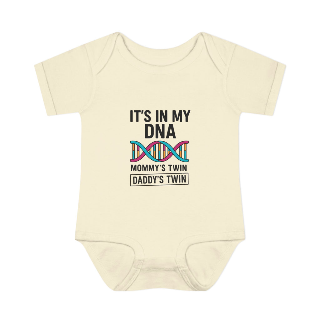 It’s in My DNA – Gender Reveal Baby Onesie (Unisex Bodysuit)