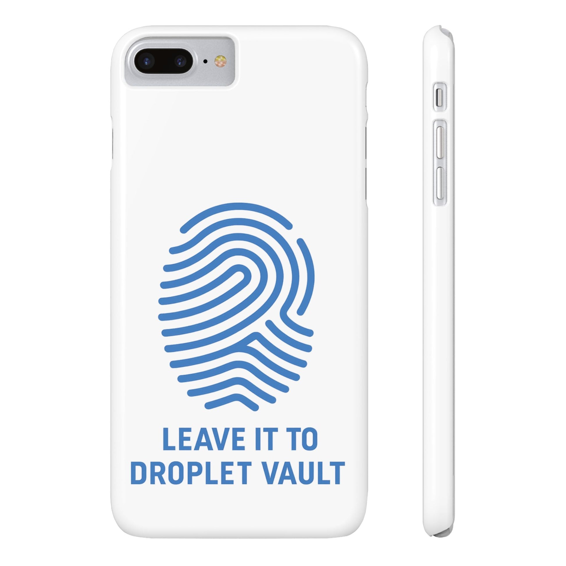 Droplet Vault Fingerprint Phone Grip – DNA-Inspired Expandable Stand