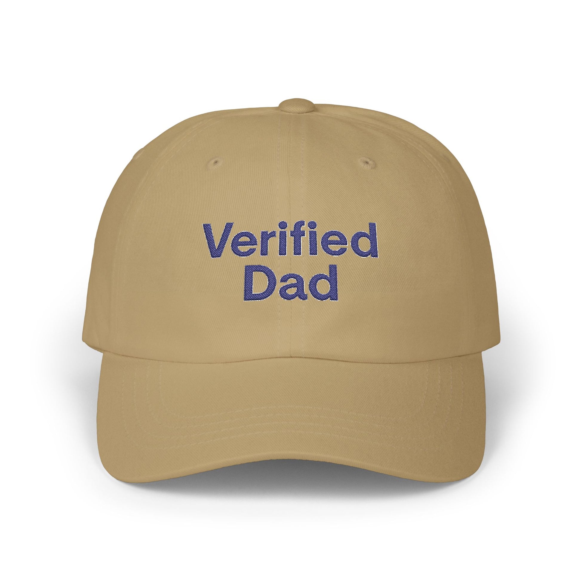 DNA Dad Cap – “Verified Dad” Embroidered Baseball Hat