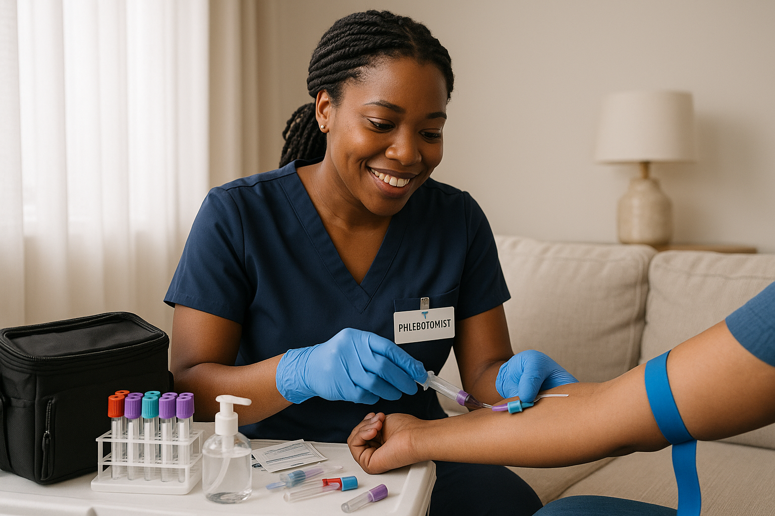 Black-Owned Mobile Blood Draw Services
