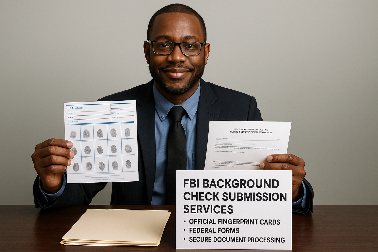 FBI Background Check Submission