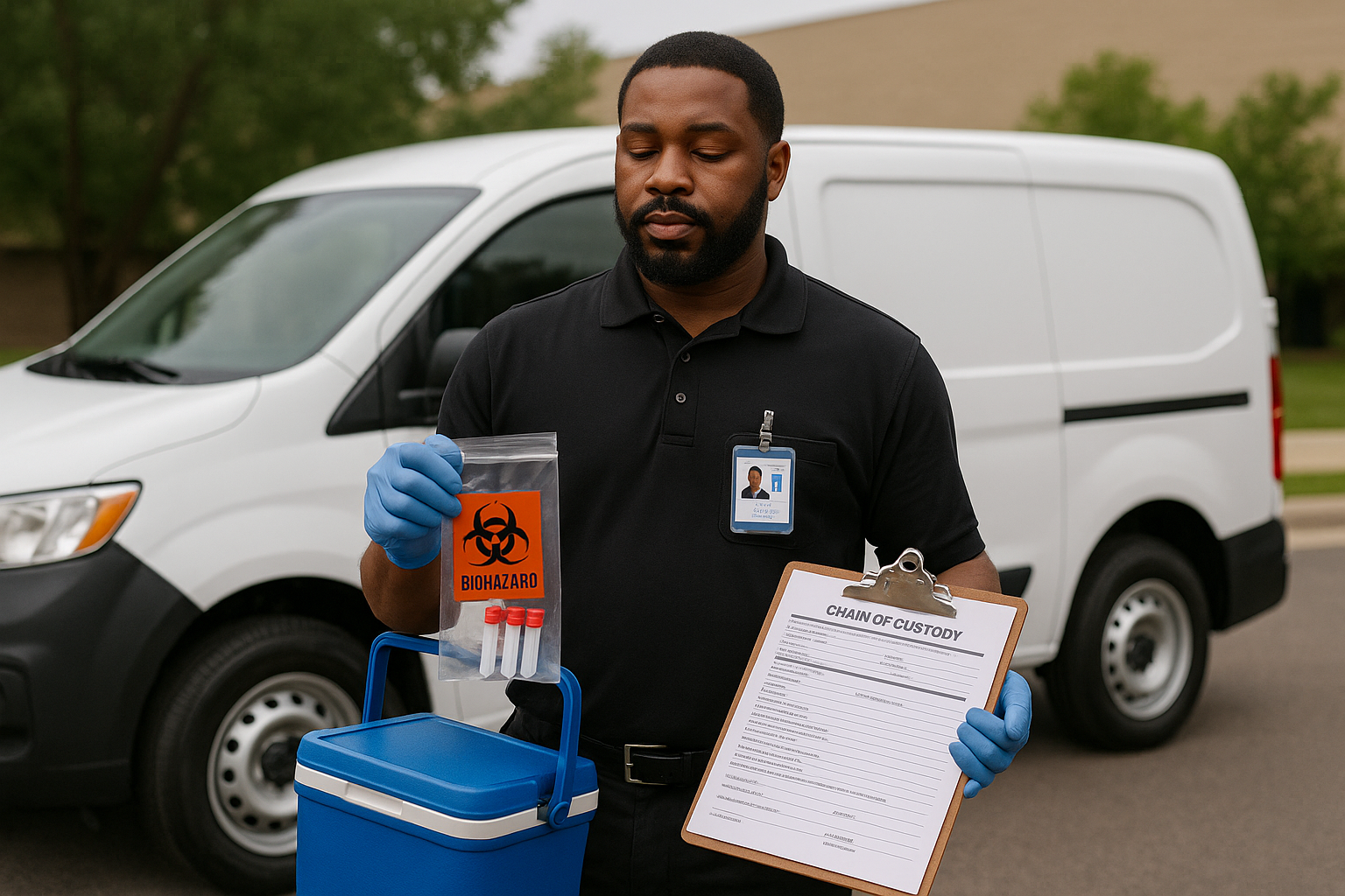 Mobile Lab Courier Services